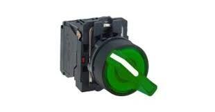 SCHNEIDER ELECTRIC 0-1 KALICI IŞIKLI MANDAL BUTON YEŞİL 230V AC LEDLİ 3389110903560