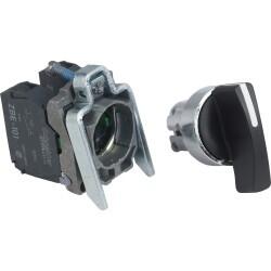 Schneider Electric - SCHNEIDER ELECTRIC 1-0-2 YAYLI SİYAH UZUN MANDALLI BUTON 3389110887129