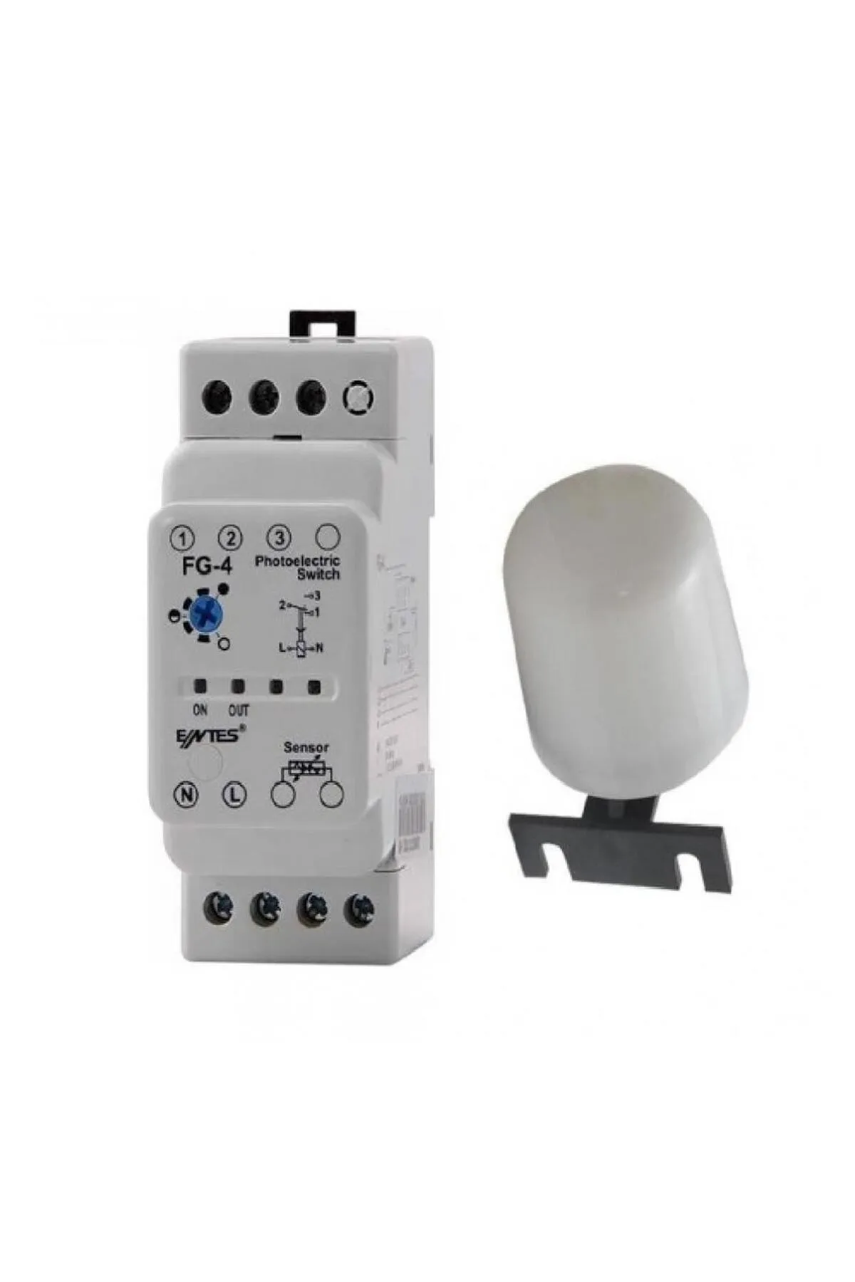 Entes - ENTES 1-3 LÜX AYARLI RÖLE ÇIKIŞLI FOTOSEL RÖLE M1454 8699421409831 Entes - ENTES 1-3 LÜX AYARLI RÖLE ÇIKIŞLI FOTOSEL RÖLE M1454 8699421409831