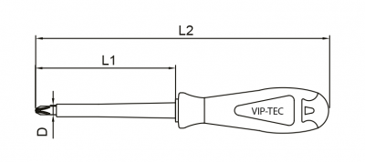 VIP-TEC İZOLELİ YILDIZ UÇLU TORNAVİDA 1000V PH3X150 8697856814312