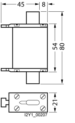 SIEMENS NH BAYRAKLI SİGORTA BUŞONU BOY000 100A 4001869071299