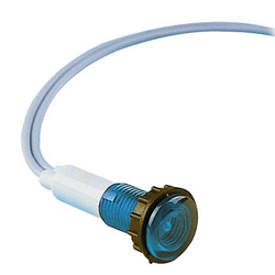 EMAS LEDLİ SİNYAL LAMBASI 10MM 230 VAC MAVİ KABLOLU S100LM - Thumbnail