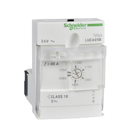 SCHNEIDER ELECTRIC STANDART KONTROL ÜNİTESİ LUCA SINIF 10 1,25...5 A 24 V DC 3389110363838