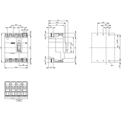 SIEMENS 125A 25KA 3VM11 SABİT TERMİK SABİT MANYETİK 4 KUTUPLU SENTRON 3VM KOMPAKT TİP TERMİK MANYETİK GÜÇ ŞALTERİ 4042948810941 - Thumbnail
