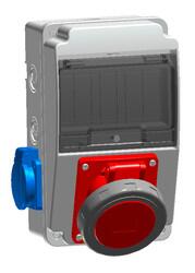 TP Electric - TP ELECTRIC 130X220 4X32A 1ÖN 1X16 2YAN KOMBİNASYON KUTUSU (KİL. KAP.) 8693151628401