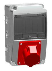 TP Electric - TP ELECTRIC 130X220 5X16 IP44 MAKİNE PRİZİ ÖN 8693151118063