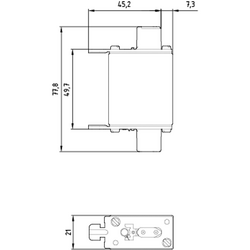 SIEMENS 160A BOY 000 GENİŞLİK 21MM STEATİT SERAMİK GÖVDELİ NH-BIÇAKLI SİGORTA BUŞONU 4001869396293 - Thumbnail