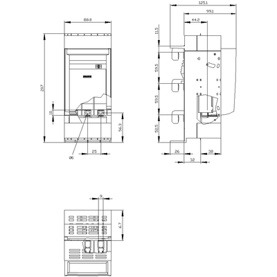 SIEMENS YÜK KESİCİ BARA BAĞLANTISI BOY 000 4011209699991