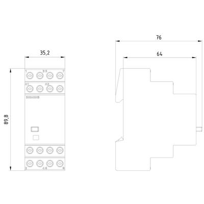 SIEMENS DARBE AKIM ŞALTERİ 16A 4NO 4001869312491