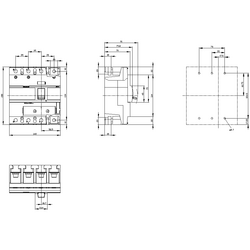 SIEMENS 4 KUTUP KOMPAK TM240 55KA 175-250A 4042948809488 - Thumbnail