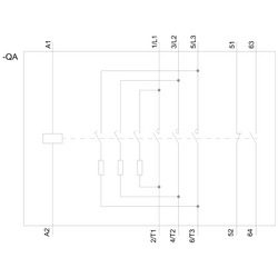 SIEMENS KONDANSATÖR KONTAKTÖRÜ 400VAC S2 50KVAR 4011209953499 - Thumbnail