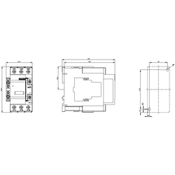 SIEMENS KONDANSATÖR KONTAKTÖRÜ 400VAC S2 50KVAR 4011209953499 - Thumbnail