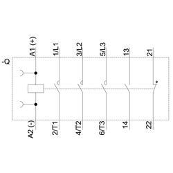 SIEMENS 18.5KW 38A 220VDC 1NO+1NC SIRIUS KONTAKTÖR VİDA BAĞLANTILI 4011209833760 - Thumbnail