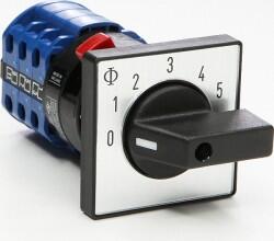 Kraus & Naimer - KRAUS & NAİMER BEŞ KADEMELİ 0-1-2-3-4-5 MONOFAZE SIFIRLI 20AMPER 8697855002093