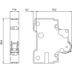 SIEMENS OTOMATİK SİGORTA DC 3 A 1FAZ , 10KA 70 MM 4001869226354 - Thumbnail