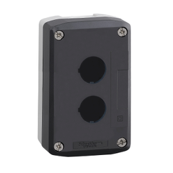 Schneider Electric - SCHNEIDER ELECTRIC 2 DELİKLİ BUTON KUTUSU AÇIK GRİ TABAN KOYU GRİ KAPAK 3389110114744