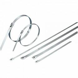 Kardeş Elektrik - KARDEŞ ELEKTRİK 201X4.6MM PASLANMAZ ÇELİK KABLO BAĞI (100 ADET) 5022660020612