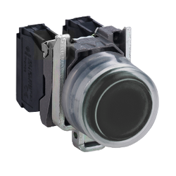 Schneider Electric - SCHNEIDER ELECTRIC 22 MM 1NA PLASTİK KILIFLI YAYLI SİYAH BUTON 3389110886993