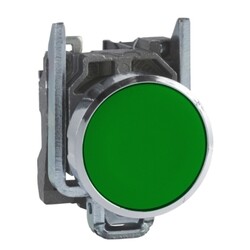 Schneider Electric - SCHNEIDER ELECTRIC YEŞİL YAYLI BUTON 22 MM 1NA 3389110886955