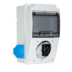 TP Electric - TP ELECTRIC 220X300 CEE MP YUVASI BOŞ ÖN 2+PP 2 YAN PANO PRİZİ 8693151648485