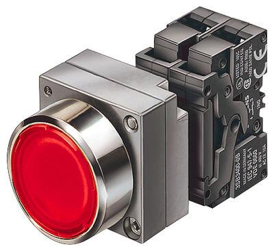 SIEMENS KOMPLE IŞIKLI LEDLİ 24V 1NC KIRMIZI 4011209523104