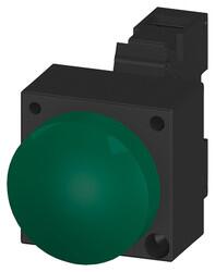 Siemens - SIEMENS KOMPLE SİNYAL LEDLİ 24V YEŞİL 4011209521827