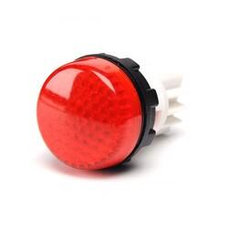 Emas - EMAS 22MM SİNYAL LAMBASI KIRMIZI KORUMALI S222K