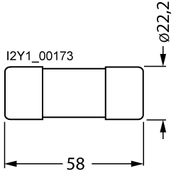 SIEMENS KARTUŞ SİGORTA 22X58MM 80A GG SİLİNDİRİK SİGORTA 4001869061832