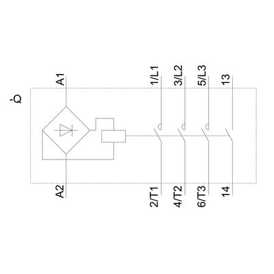 SIEMENS 230-220V AC 4KW 8.4A 4NO MİNİ KONTAKTÖR CAGE CLAMP 4011209045088