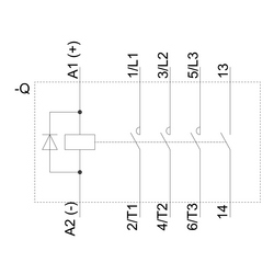 SIEMENS 24V DC 4KW 8.4A 4NO MİNİ KONTAKTÖR VİDA MONTAJLI 4011209045057 - Thumbnail
