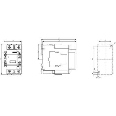 SIEMENS KONDANSATÖR KONTAKTÖRÜ 400VAC S2 75KVAR 4011209953437