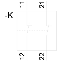 SIEMENS YARDIMCI KONTAK BLOK , 2NC 4001869187426 - Thumbnail