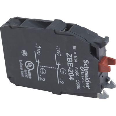 SCHNEIDER ELECTRIC BAŞLIK ÇAP 22 İÇİN ÇİFT KONTAK BLOĞU 2NK VİDA KELEPÇESİ TERMİNALİ 3389110119206