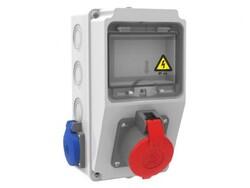 Bemis - BEMİS YAN KOMBİNASYON 3/16A. 380V. 1 ADET ÖN-1/16A. 220V. 2 ADET 8698523935019