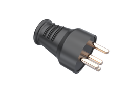 Bemis - BEMİS KAUÇUK DÜZ FİŞ SİYAH 3/25A 380V 8698523900130