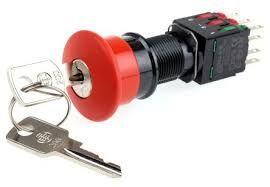 SCHNEIDER ELECTRIC 30 MM 1NA+1NK KİLİTLİ MANTAR KAFALI KIRMIZI ACİL DURDURMA BUTONU 3389110071535