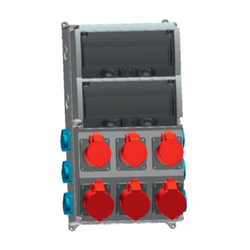 TP Electric - TP ELECTRIC 300X540 YAY.KAP.M.P. (5X32A)6 AD+(1X16A)6 AD KOMBİNASYON PRİZİ 8693151629064