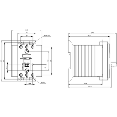 SIEMENS YARI İLETKEN KONTAKTÖR 30A 4-30VDC 4011209647138
