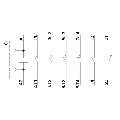 SIEMENS 33KW 50A BOYS0 230VAC BOBİNLİ DÖRT KUTUPLU GÜÇ KONTAKTÖR 4011209834774