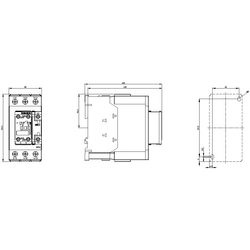 SIEMENS 37KW 80A 400VAC BOBİNLİ 1NO+1NC ÜÇ FAZLI SIRIUS KONTAKTÖR 4011209941113 - Thumbnail
