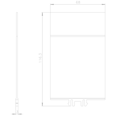 SIEMENS FAZ AYIRICI PLAKA 3 KUTUP BOY 3 4001869474168