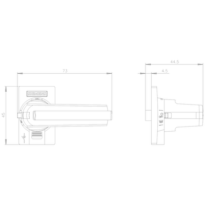 SIEMENS TAHRİK KOLU STANDART TİP GRİ BOY 2 4001869473895