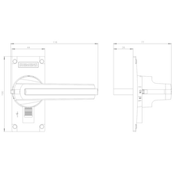 SIEMENS TAHRİK KOLU STANDART TİP GRİ BOY 3 4001869474045 - Thumbnail
