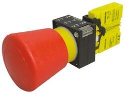 Siemens - SIEMENS ACİL DURDURMA BUTON PLASTİK 1NO+1 NC 4011209605688