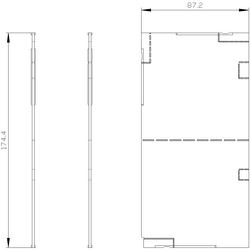 SIEMENS FAZ AYIRICI PLAKA 3VA2 4042949008958 - Thumbnail