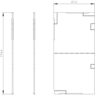 SIEMENS FAZ AYIRICI PLAKA 3VA2 4042949008958