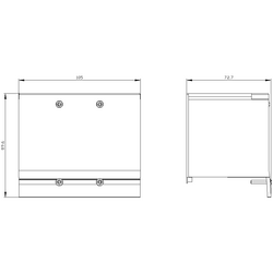 SIEMENS SABİT ŞALTER İÇİN KLEMENS KAPAK 3VA2 UZUN 4042949009467 - Thumbnail