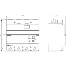 SIEMENS KAÇAK AKIM KORUMA 4 KUTUP RCD520 250A 4042949002079 - Thumbnail