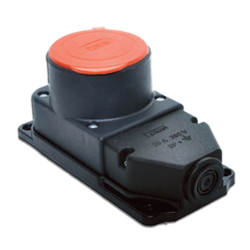 TP Electric - TP ELECTRIC 3X25 KAUÇUK DUVAR PRİZİ 8693151304039