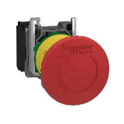 Schneider Electric - SCHNEIDER ELECTRIC MANTAR KAFALI KALICI ÇEVİR-ÇEK ACİL DURDURMA BUTONU 40 MM KIRMIZI 3606480625053